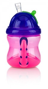 Nuby-2-Handle-Flip-n-Sip-Straw-Cup-8-Ounce-12-Months-Plus-Colors-May-Vary-0-3