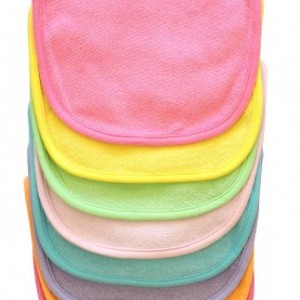 Neat-Solutions-8-Pack-Multi-Color-Solid-Knit-Terry-Feeder-Bib-Girl-0